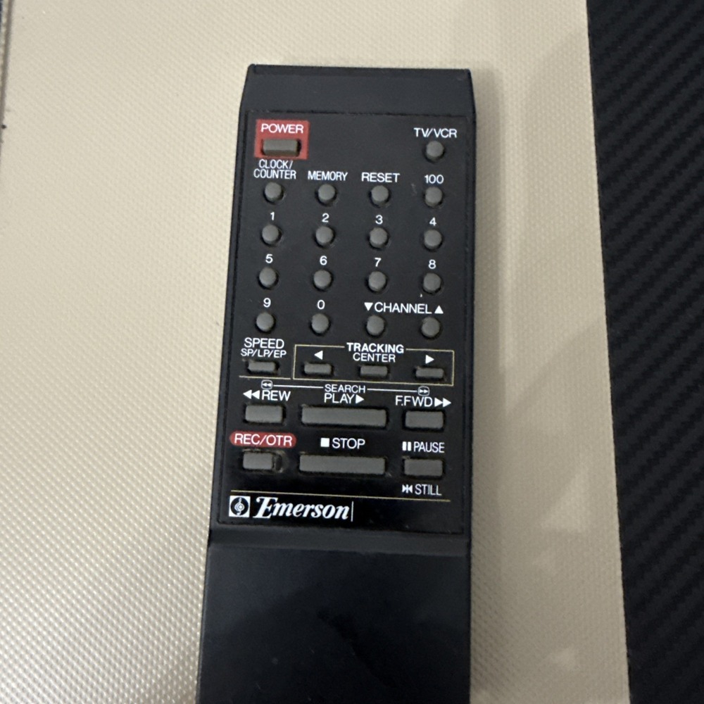 Vintage Emerson VCR765N 076L039030 Remote Control